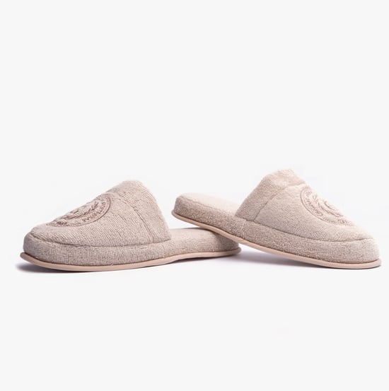 GANT CREST Unisex Mule Slippers Putty - Image 4