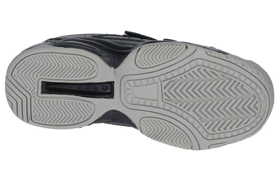 CONTENDER VELCRO Unisex Leather Trainers Black - Image 2
