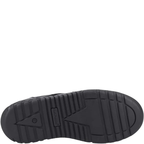 SPENCER Boys Leather School Shoes Black - Image 5