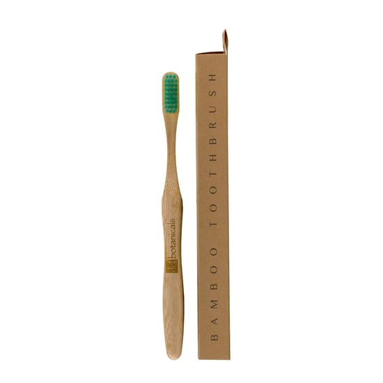 Dr Botanicals Bamboo Toothbrush Green Twin Value Savings Pack - Image 1
