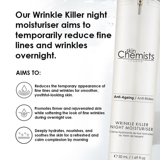 skinChemists Rimpel Doder Nachtvochtinbrengende Crème 50ml - Image 3