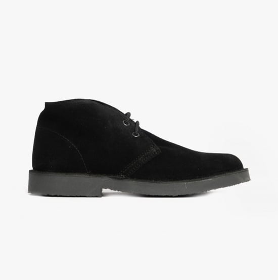 Roamers M400AS Mens Desert Boots Black - Image 1