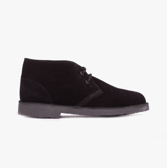 Roamers M467AS Unisex Desert Boots Black - Image 1