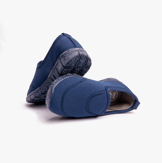 STINGRAY Unisex Infants Elasticated Slip-On Shoes Navy - Image 3