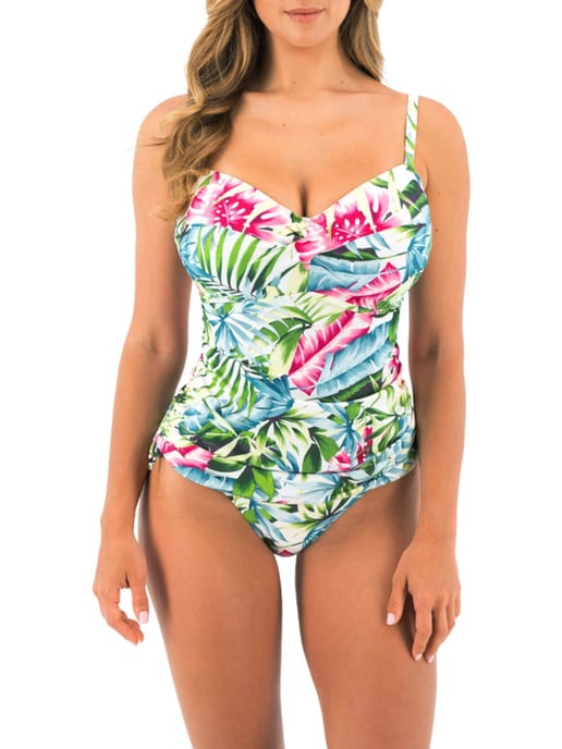 Langkawi Twist Front Tankini Top - Image 3