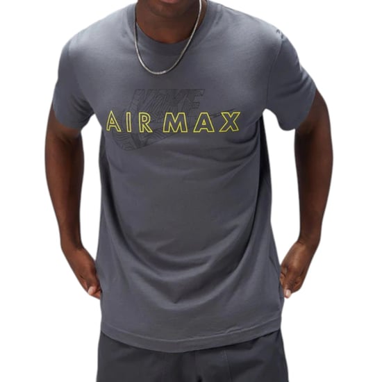 Nike Air Max Men's Short-Sleeve T-Shirt Grey - Image 1