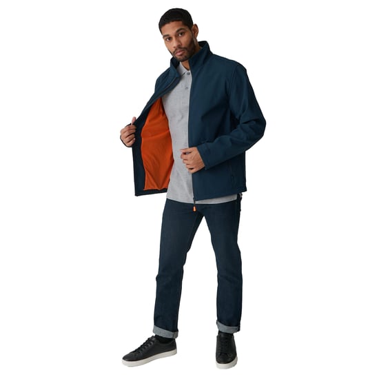 Regatta Heren Thermogen Verwarmd Soft Shell Jasje (Marine) - Image 3