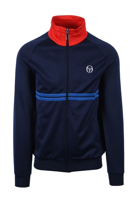 Sergio Tacchini Dallas Track Top Marine/Rood - Image 1