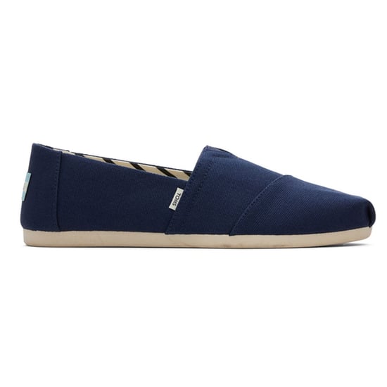 TOMS Alpargata 100% Cotton Women's Navy Espadrilles - Image 5