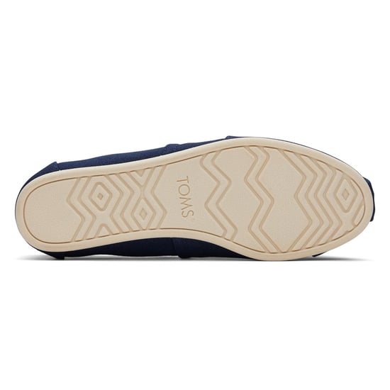 TOMS Alpargata 100% Cotton Women's Navy Espadrilles - Image 3