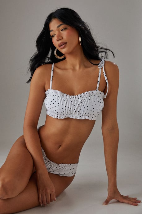 Ruched Front Bikini Top - Image 4