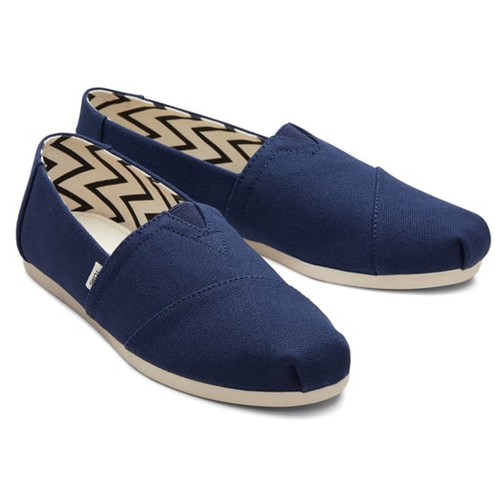 TOMS Alpargata 100% Cotton Women's Navy Espadrilles - Image 1