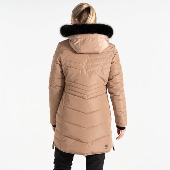 Dare 2B Womens Striking IIII Longline Padded Coat - Image 2