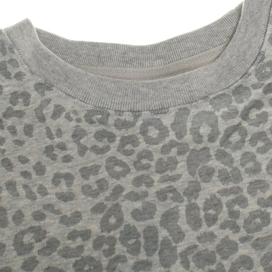 Sweatshirtklänning med rund hals 756387 tjej - Image 3