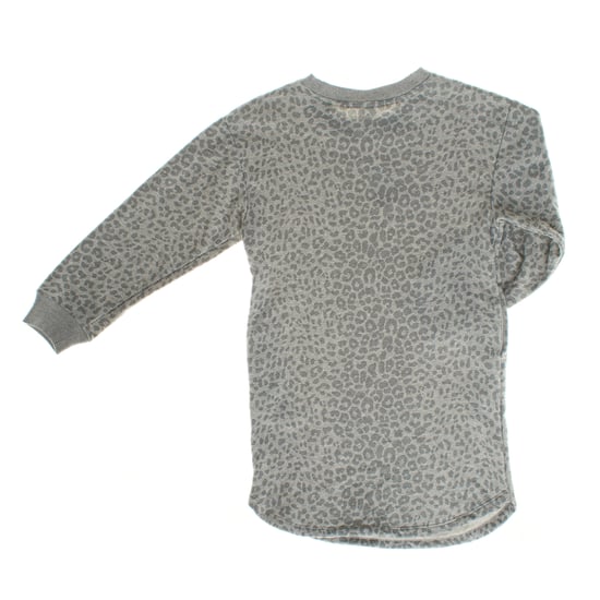Sweatshirtklänning med rund hals 756387 tjej - Image 5