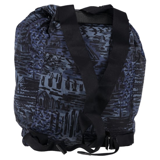 Burberry Kustprint Rugzak in Blauw Polyamide - Image 3