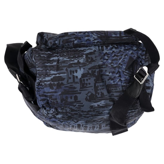 Burberry Kustprint Rugzak in Blauw Polyamide - Image 4