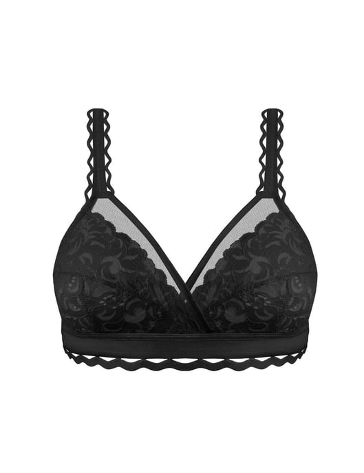 Classic bra without underwire and without cups P0BVS woman - Image 4