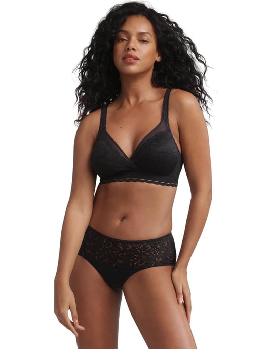Classic bra without underwire and without cups P0BVS woman - Image 6