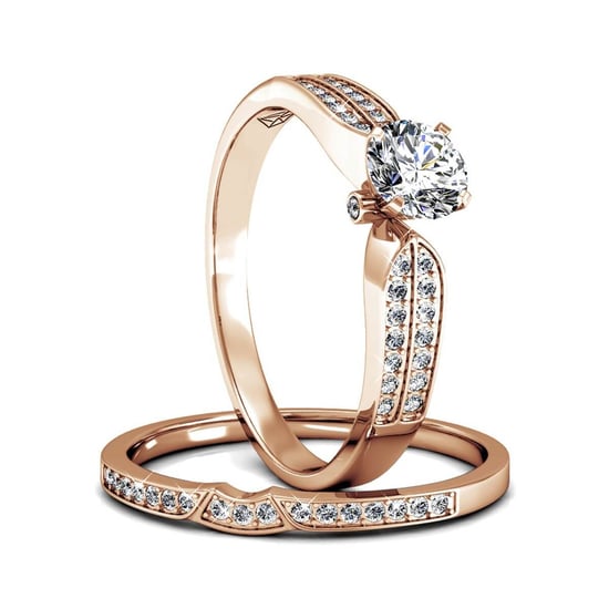 Empress Ring - Rose Gold och Crystal - Image 1