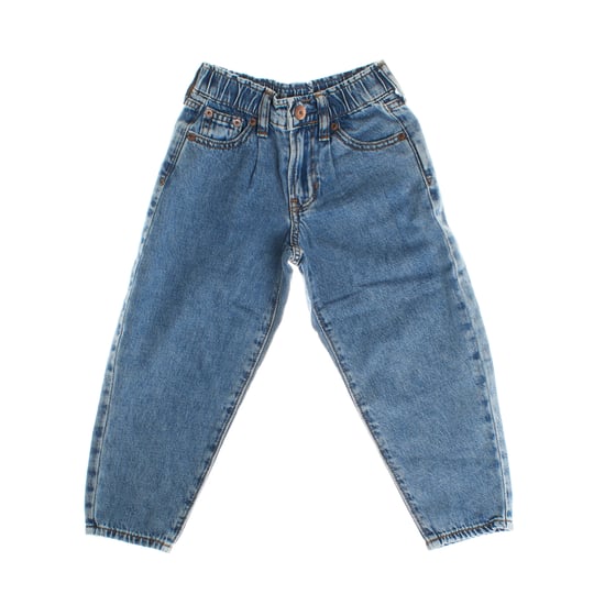 High-waisted barrel jeans 725740 for girls - Image 1