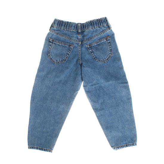 High-waisted barrel jeans 725740 for girls - Image 4