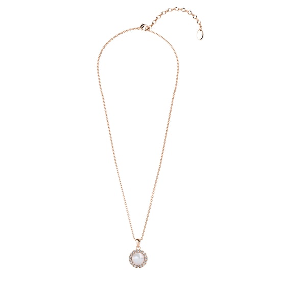 Circlet Pearl Hängen - Rose Gold och Crystal - Image 3