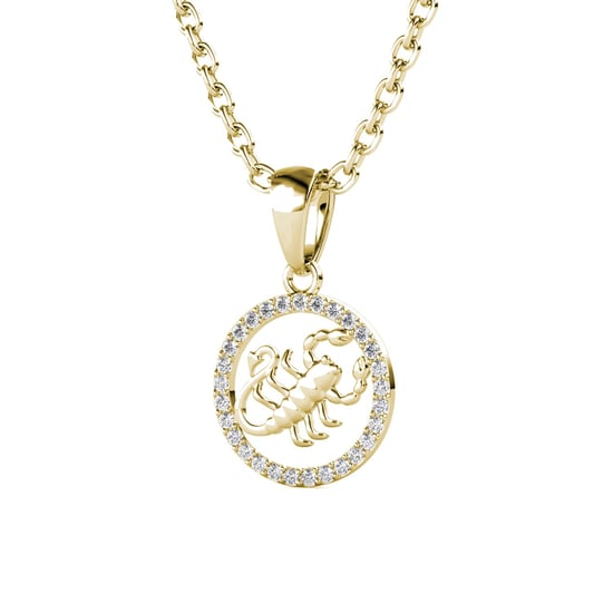 Schorpioen Zodiac Hangers - Goud en Kristal - Image 2