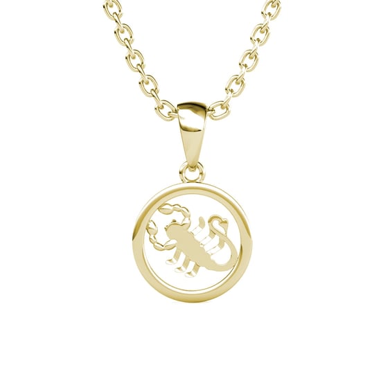 Schorpioen Zodiac Hangers - Goud en Kristal - Image 3