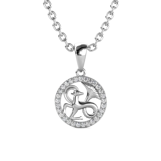 Steenbok Zodiac Hangers - Zilver en Kristal - Image 1