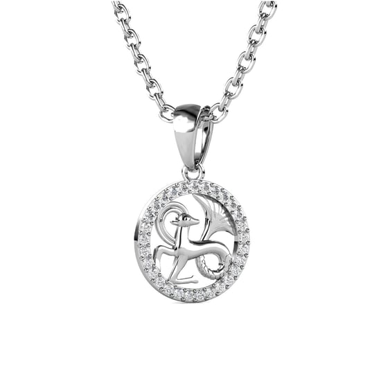 Steenbok Zodiac Hangers - Zilver en Kristal - Image 3