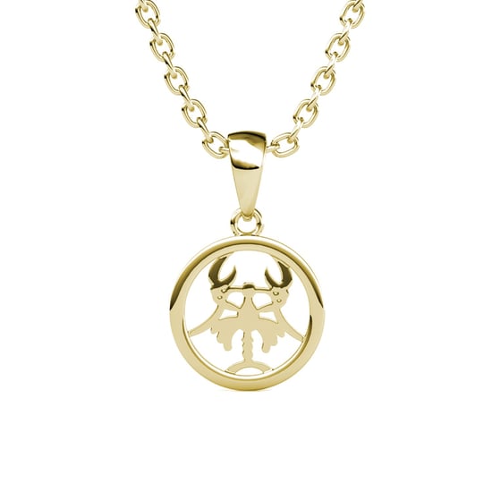 Kreeft Zodiac Hangers - Goud en Kristal - Image 2