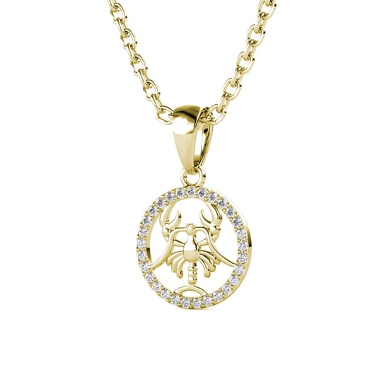 Kreeft Zodiac Hangers - Goud en Kristal - Image 3