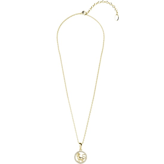 Leo Zodiac-hangers - Goud en kristal - Image 4