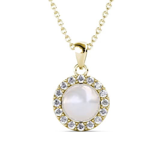 Circlet Parel Hangers - Goud en Kristal - Image 1