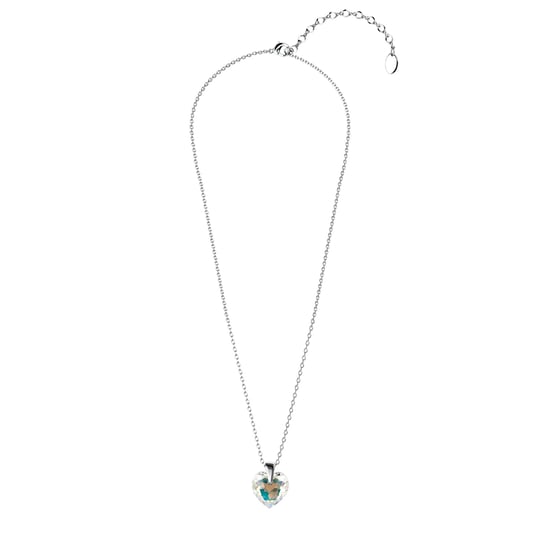Kristallen Hart Hangers - Zilver en Glanzend Wit - Image 6