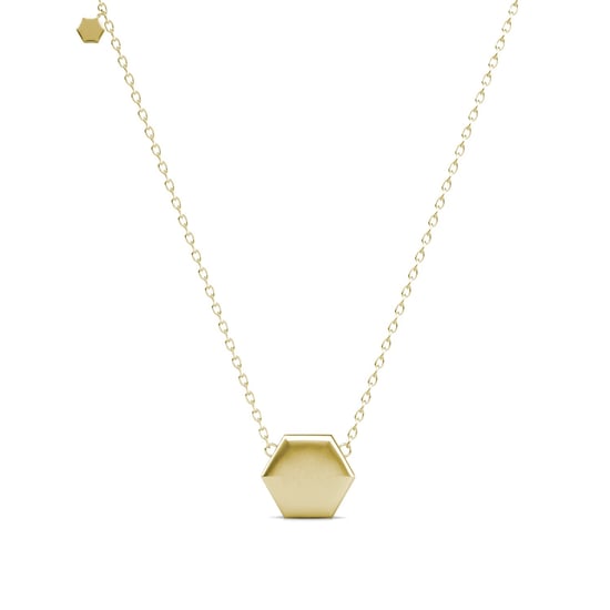 Hexagonhängen - guld och kristall - Image 3