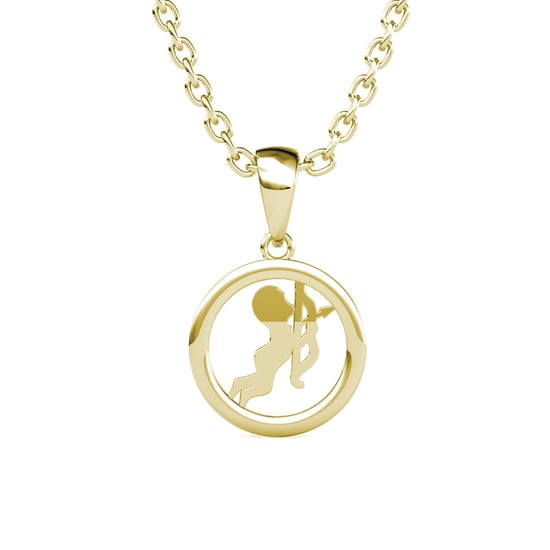 Skytten Zodiac Hängen - Guld och Kristall - Image 3