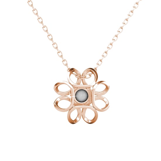 Påsklilja hängen - Rose Gold och Crystal - Image 4