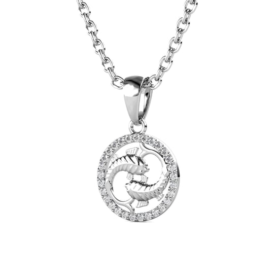 Vissen Zodiac Hangers - Zilver en Kristal - Image 3