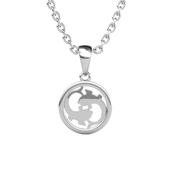 Vissen Zodiac Hangers - Zilver en Kristal - Image 4