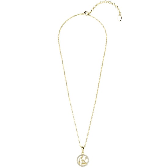 Virgo Zodiac Pendants - Gold and Crystal - Image 4