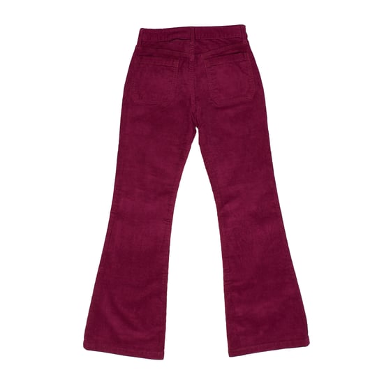 Corduroy flare jeans 434282 girl - Image 3