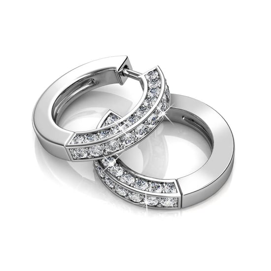 Perry örhängen - Silver och Kristall - Image 4