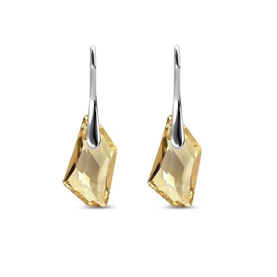 Zilveren ridderoorbellen - zilver en amber - Image 2