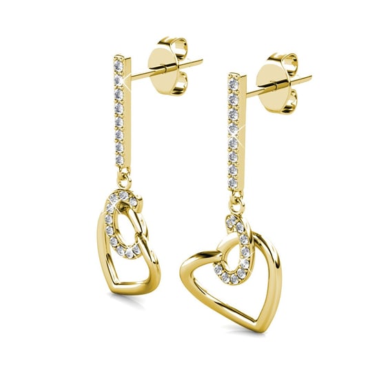 Allure Oorbellen - Goud en Kristal - Image 3
