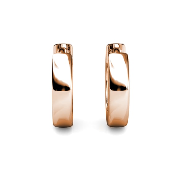 Ringen Oorbellen - Roségoud en Kristal - Image 4