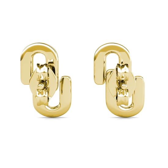 Union Oorbellen - Goud en Kristal - Image 4