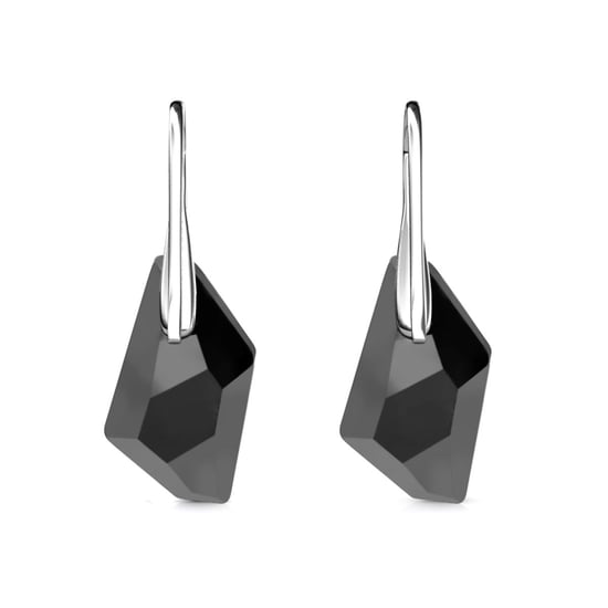 Zilveren ridderoorbellen - zilver en zwart - Image 4