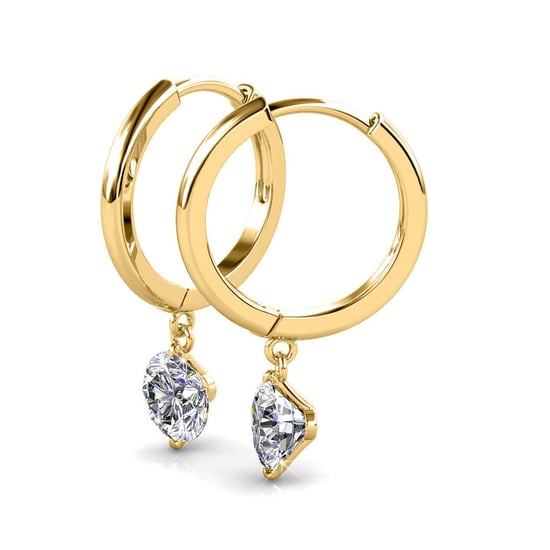 Grace Oorbellen - Goud en Kristal - Image 3
